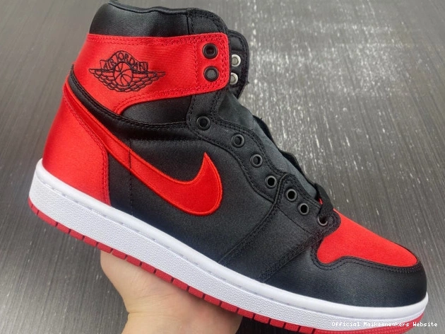 Official Maikesneakers OG Air Jordan WMNS FD4810-061 Satin 1 High Bred 0717